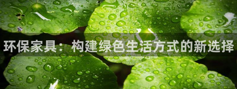 杏耀线路测速登录中心：环保家具：构建绿色生活方式的新选择